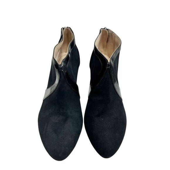 Life Stride Boots Size 6.5 Black Microsuede Cushioned Ankle Booties NEW - Picture 2 of 9